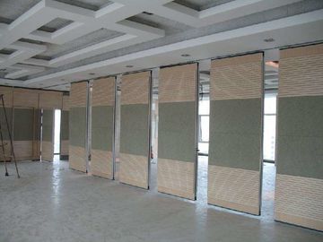 Durable Operable Handle Sound Proof Movable Partition Wall for Art Gallery