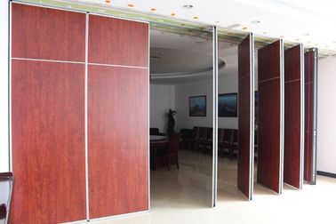 Ses yalıtımlı bölme paneli yerden tavana katlanır kapılar ücretsiz tasarım ile 65 mm