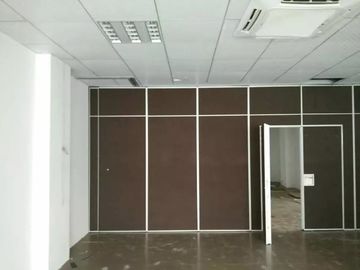 Sound Proof Office Sliding Acoustic Room Divider Wall with Aluminium Frame