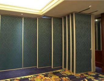 Konferans Odası / Gürültü Engelleme Oda Bölücüler için Ahşap Hareketli Bölme Duvar Panelleri
