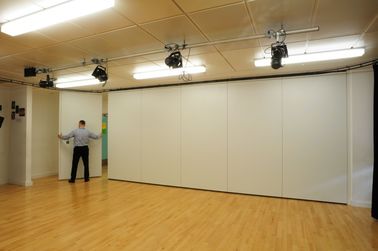 Toplantı Odası İçin Akustik Sürgülü Katlanır Hareketli Bölme Duvarları