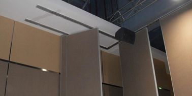 Ticari Mobilya Akordeon Katlanabilir Bölme Duvar 1230mm Panel Genişliği