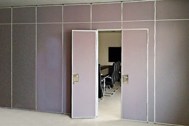 Ziyafet salonu / havaalanı için ses geçirmez katlanabilir ahşap hareketli bölme duvarları