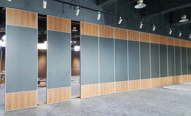 Ofis Çok Renk için Sürgülü Alüminyum Kapılar Hareketli Acsoustic Katlanır Bölme Duvar