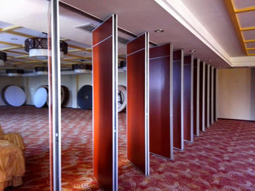 Modern Akustik Hareketli Duvar Panelleri 800mm Genişlik / Kayar Katlanır Bölme