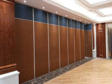 Konferans Odası İçin Alüminyum Katlanabilir Akustik Çıkarılabilir Bölme Duvar