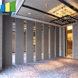 Alüminyum Ses Bariyeri Duvarları Düğün Salonları Bölme Duvar Sürgülü Katlanır Otel için Kapılar