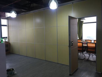 Özelleştirilmiş Sürgülü Hareketli Özelleştirilmiş 65 mm Bölme Duvar, Ofis ve Oditoryum İçin