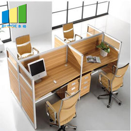Standart Boyutlu 30mm Bölme Panel Ofis İş İstasyonu Masası