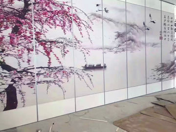 Balo Salonu İçin Dekoratif Ses Geçirmez Panel Ahşap Çıkarılabilir Bölme Duvar