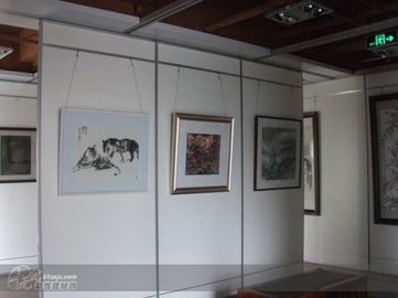 Sergi Salonu / Sanat Galerisi için Üst Asma Katlanır Sürme Bölme Duvar