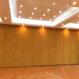 Ziyafet Salonu Otel İçin Katlanabilir Hareketli MDF Son Katlama Akustik Bölme Duvarları