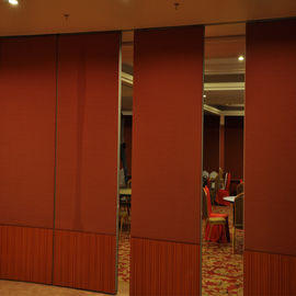 Oditoryum Çıkarılabilir Kapılar İçin Sınıf Hareketli Kapılar 65 mm Duvar Bölme Paneli