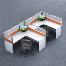 MFC Panel Modüler Ofis Mobilyası İş İstasyonu Bölme Ofisi Kübik Masası