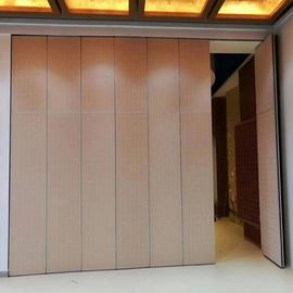 Çalıştırılabilir Mobil Otel Ziyafet Salonu Alüminyum Panel Hareketli Kapılar Bölme Duvar