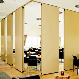 Çalıştırılabilir Mobil Otel Ziyafet Salonu Alüminyum Panel Hareketli Kapılar Bölme Duvar