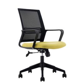 Ergonomik Yönetici Ofis Mobilyası Kumaş Örgü Sandalyeler / Konferans Salonu Döner Sandalyeler
