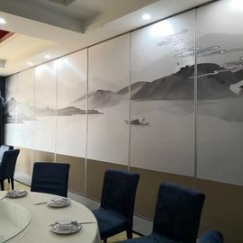 Konferans Salonu İçin Perde Promosyon Kayar katlanır Hareketli Bölme Duvarlar