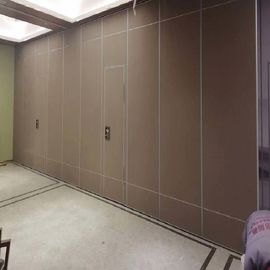 Otel Ziyafet Salonu İçin Ses Geçirmez Mobil Duvar Bölme Hareketli Akustik Bölme Duvarlar
