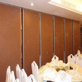 Ziyafet Salonu Çıkarılabilir Operasyonel Duvar Bölümleri Otel İçin Akustik Bölme Duvarlar
