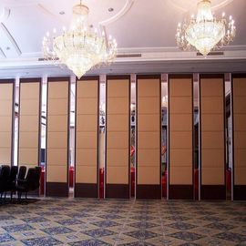 Ziyafet Salonu Çıkarılabilir Operasyonel Duvar Bölümleri Otel İçin Akustik Bölme Duvarlar