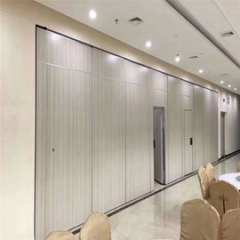 Toplantı Odası için Hareketli Kapı Alüminyum Akustik Katlanır Bölmeler Duvarlar