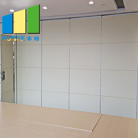 65 mm Sürgülü Bölme Duvarlar Panel Kurulum Sisteminin Öğrenim Merkezi İçin Boyutu