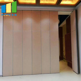 Malezya ahşap işletilebilir bölme duvarlar otel için bölme kapı katlanır