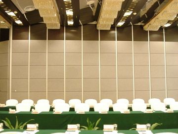 Konferans Merkezi için Fold Kapı Hareketli Bölme Duvarlar Malezya Ofis Bölme Kumaş