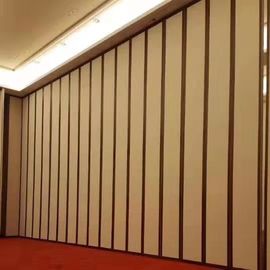 Otel İçin Hareketli Sürgülü Kapı Katlanabilir Ahşap Ses Geçirmez Bölme Duvar