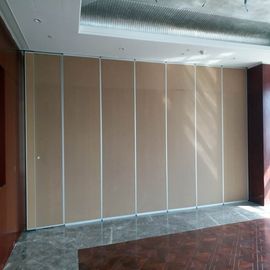Akordeon Katlanır Kapı Bölmesi Restaurant Otel İçin Akustik Hareketli Bölme Duvarlar