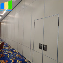 Alüminyum Katlanır Kapı Geri Çekilebilir Akustik Oda Bölücüler Otel Için Taşınabilir Bölme Duvar Katlanır