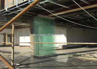 Pakistan sergi gösterisi odası katlanır cam bölme duvar altında bir çelik kiriş yüklemek