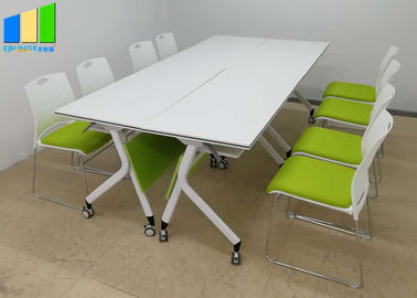 Ofis mobilya bölümleri katlanır masa katlanabilir eğitim masa istiflenebilir konferans masaları