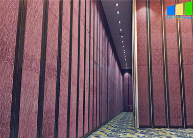 100mm Kalınlık Mordern Otel Ziyafet Salonu Dekoratif Katlanır Bölme Duvarlar