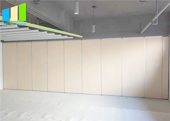 Ofis için Sınıf Ahşap Hareketli Kapı Akustik Bölme Duvarları