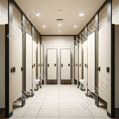 Suya dayanıklılık ve dayanıklılık Ofis binaları için çizik ve darbeye dayanıklı tuvalet bölme duvarı