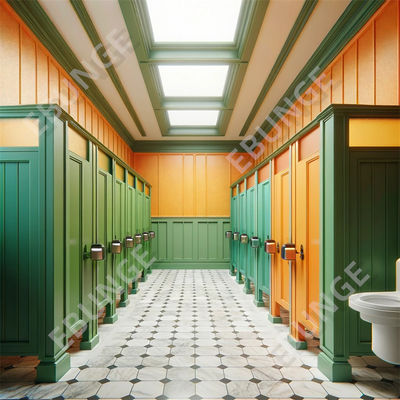 Çeşitli renk seçenekleri ve darbe direnci ile yüksek yangın geçirmez tuvalet duvarı