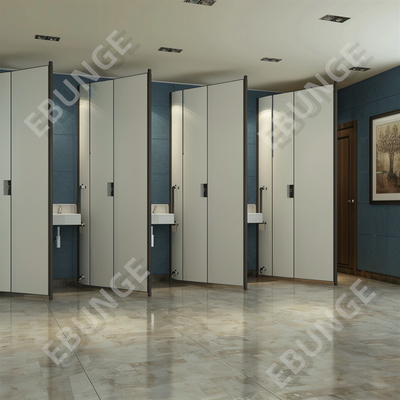 Özel Modern 304 Paslanmaz Çelik Tuvalet Bölmeler Tam Gizlilik