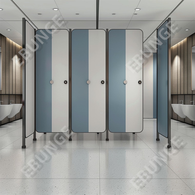 Özel Modern 304 Paslanmaz Çelik Tuvalet Bölmeler Tam Gizlilik
