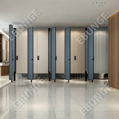 Özel Modern 304 Paslanmaz Çelik Tuvalet Bölmeler Tam Gizlilik