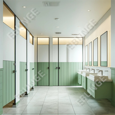 Suya dayanıklı Tuvalet Bölgeler Sağlıklı ve Konforlu Tuvalet Çevre Ticari Banyo Bölgesi