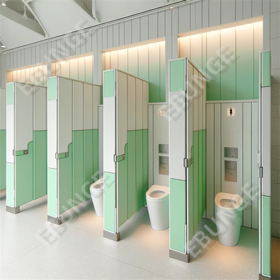 Suya dayanıklı Tuvalet Bölgeler Sağlıklı ve Konforlu Tuvalet Çevre Ticari Banyo Bölgesi