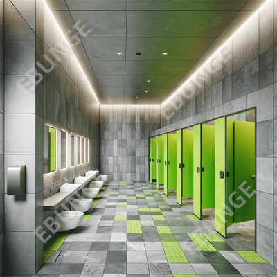 Suya dayanıklı Tuvalet Bölgeler Sağlıklı ve Konforlu Tuvalet Çevre Ticari Banyo Bölgesi