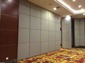 Konferans Odası 4m Yükseklik için Çok Renkli Akustik Hareketli Bölme Duvarlar