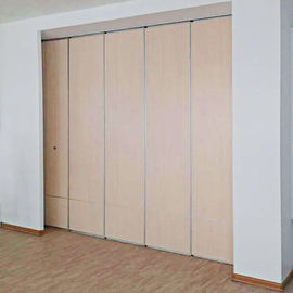 Modern Otel Kayar Akustik Bölme Duvar Melamin Yüzey Asma Sistemi