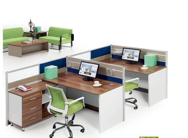 Ayarlanabilir 4 Kişilik Ofis İş İstasyonu / Modüler Ofis Mobilyaları