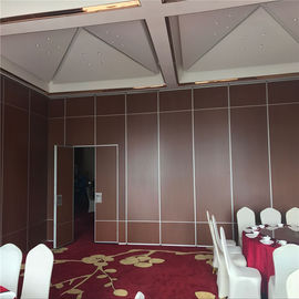 Konferans Salonu İçin Katlanır Bölme Duvarları Kayar Toplantı Odası Akustik Hareketli Bölmeler