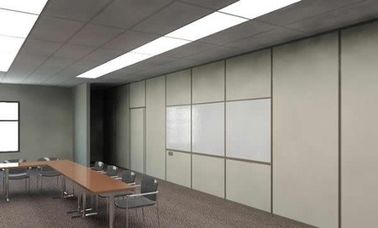 Alüminyum Profil Otomatik Elektrikli Hareketli Bölme Duvarlar Ofis İçin Ahşap Paneller