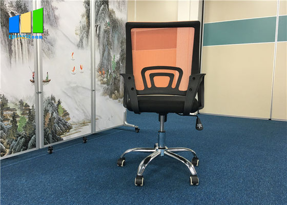Ergonomik Yönetici Ofis Mobilyaları Kumaş Hasır Sandalyeler Konferans Odası Döner Sandalyeler